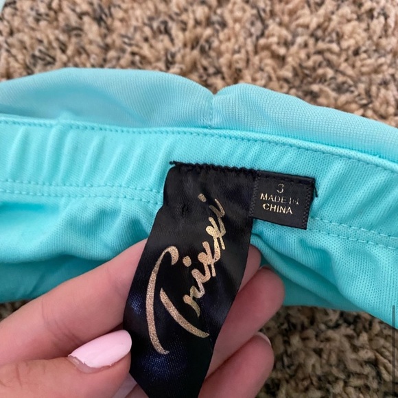 Trixxi Mint Green Strapless Prom Dress - Picture 7 of 7